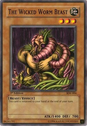 The Wicked Worm Beast (SDK-004) - Common