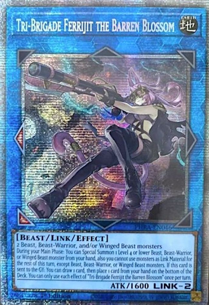 Tri-Brigade Ferrijit the Barren Blossom (Starlight Rare) (PHRA-EN046) - Starlight Rare