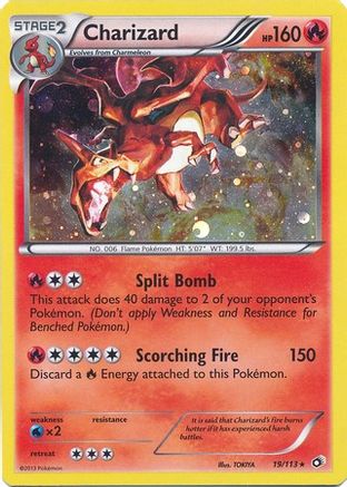 Charizard (Cosmos Holo) 019/113  - Holofoil - Promo