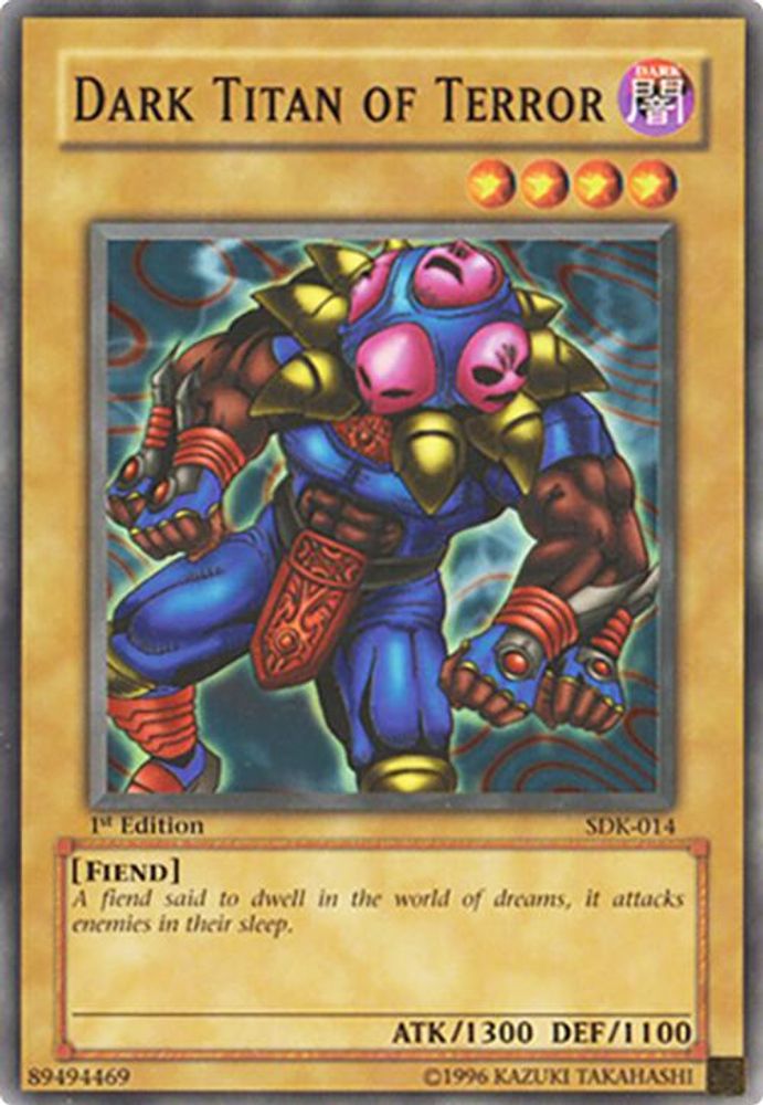 Dark Titan of Terror (SDK-014) - Common
