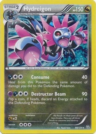 Hydreigon - 98/124 (Cosmos Holo)/124  - Holofoil - Promo