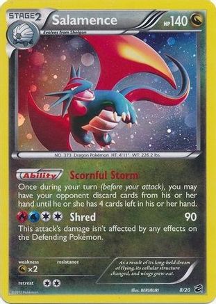 Salamence (Cosmos Holo) 008/20  - Holofoil - Promo