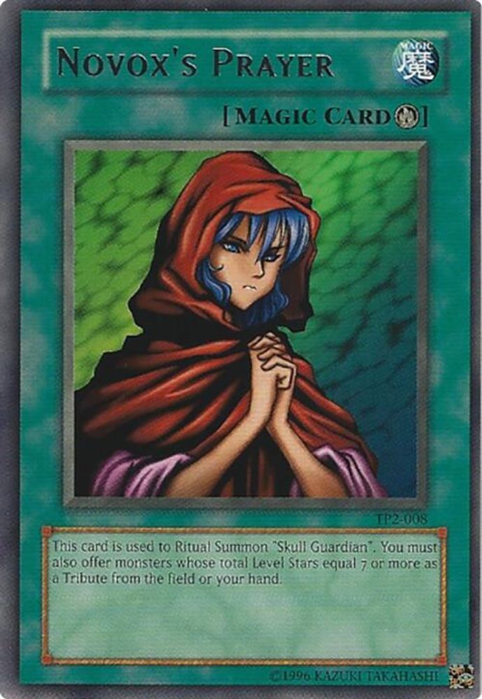 Novox's Prayer (TP2-008) - Rare