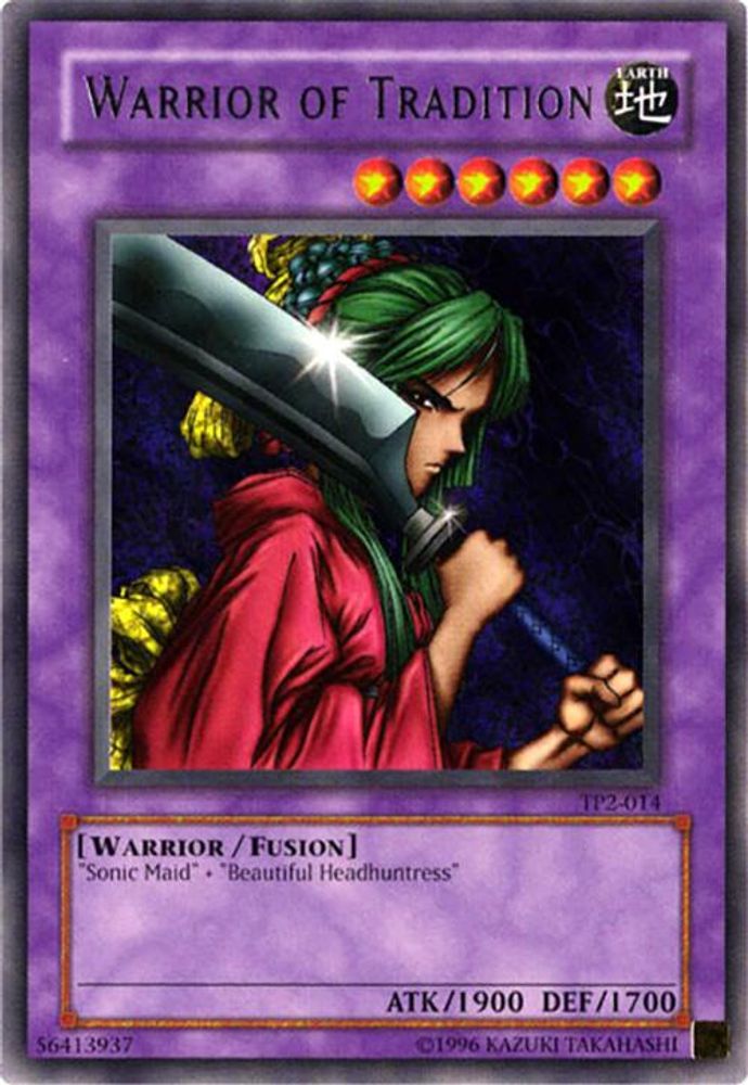 Warrior of Tradition (TP2-014) - Rare