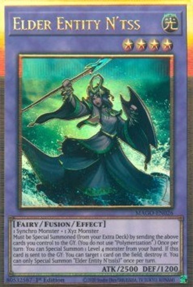 Elder Entity N'tss (MAGO-EN026) - Premium Gold Rare