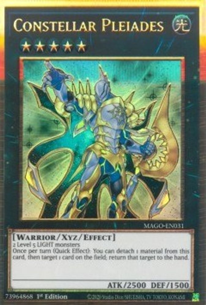 Constellar Pleiades (MAGO-EN031) - Premium Gold Rare