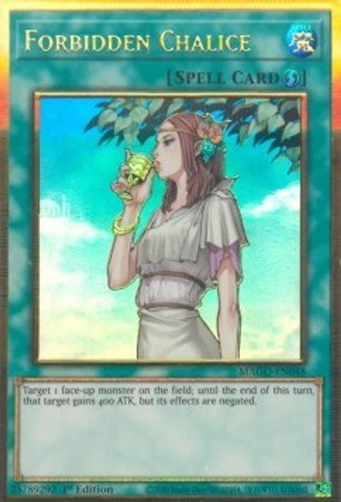 Forbidden Chalice (MAGO-EN048) - Premium Gold Rare