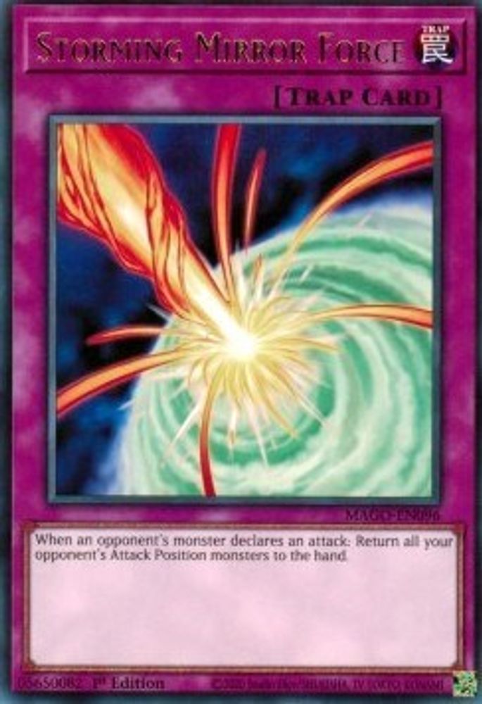 Storming Mirror Force (MAGO-EN096) - Rare