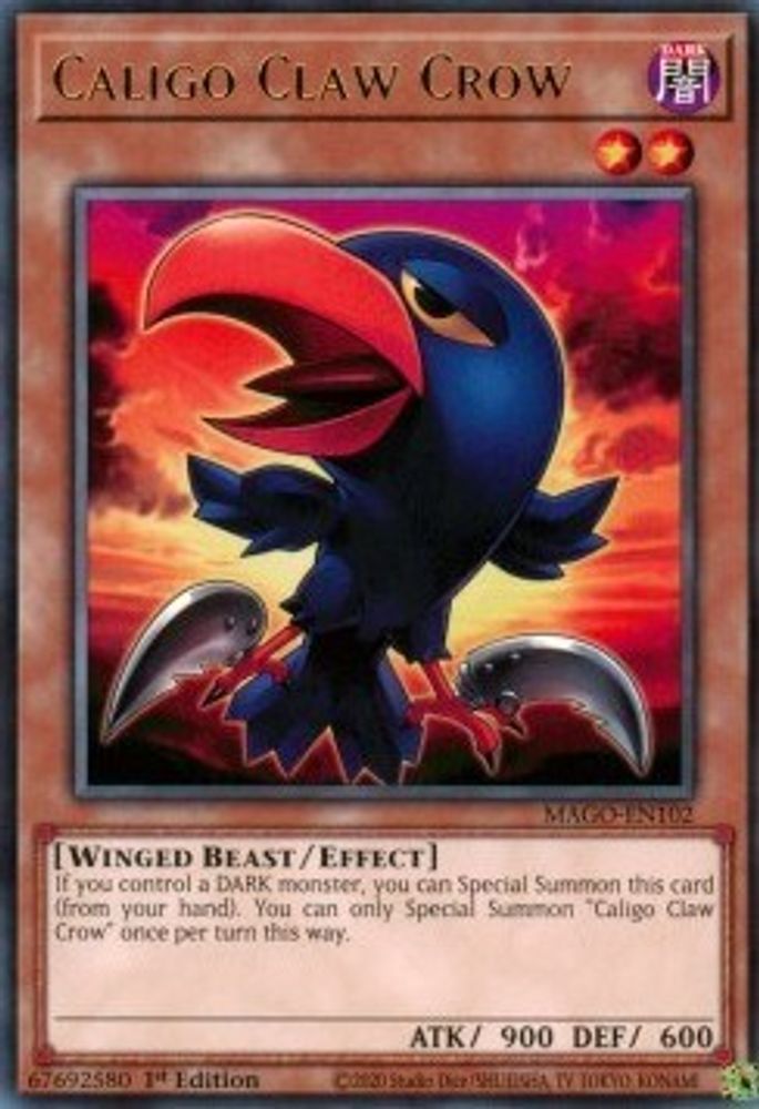 Caligo Claw Crow (MAGO-EN102) - Rare