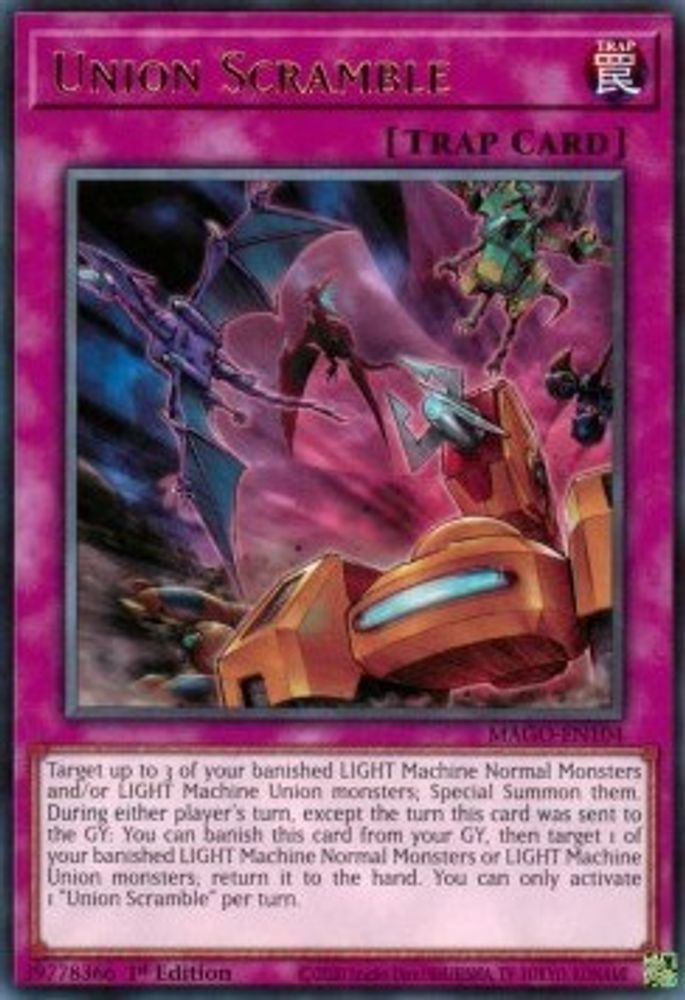 Union Scramble (MAGO-EN104) - Rare
