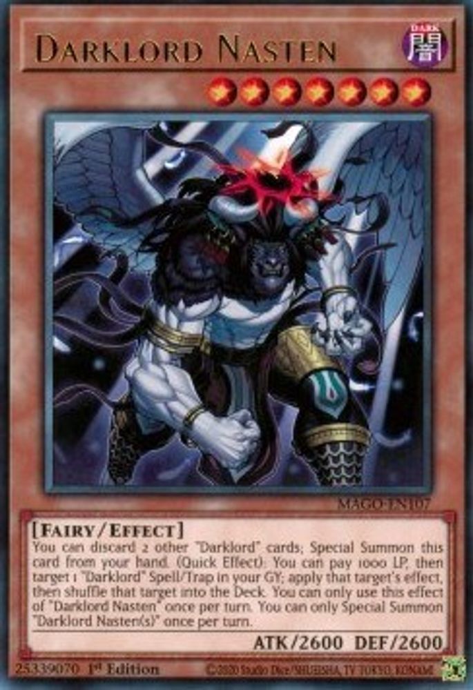 Darklord Nasten (MAGO-EN107) - Rare