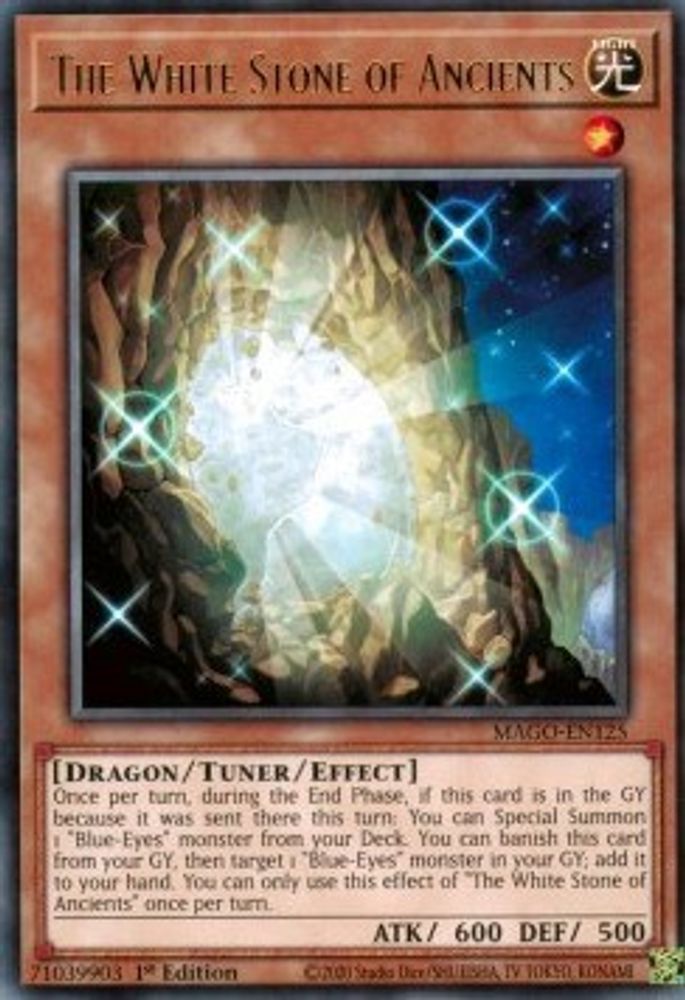 The White Stone of Ancients (MAGO-EN125) - Rare