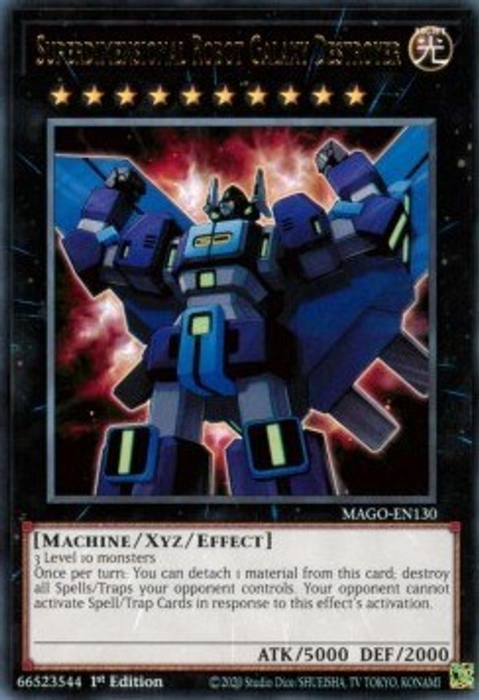 Superdimensional Robot Galaxy Destroyer (MAGO-EN130) - Rare