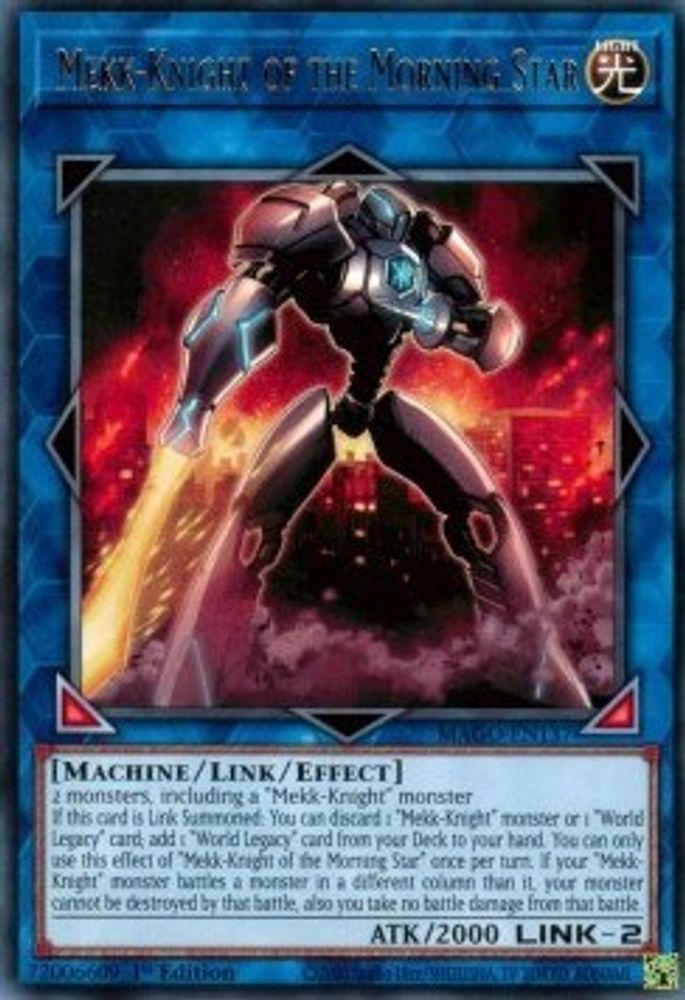 Mekk-Knight of the Morning Star (MAGO-EN137) - Rare