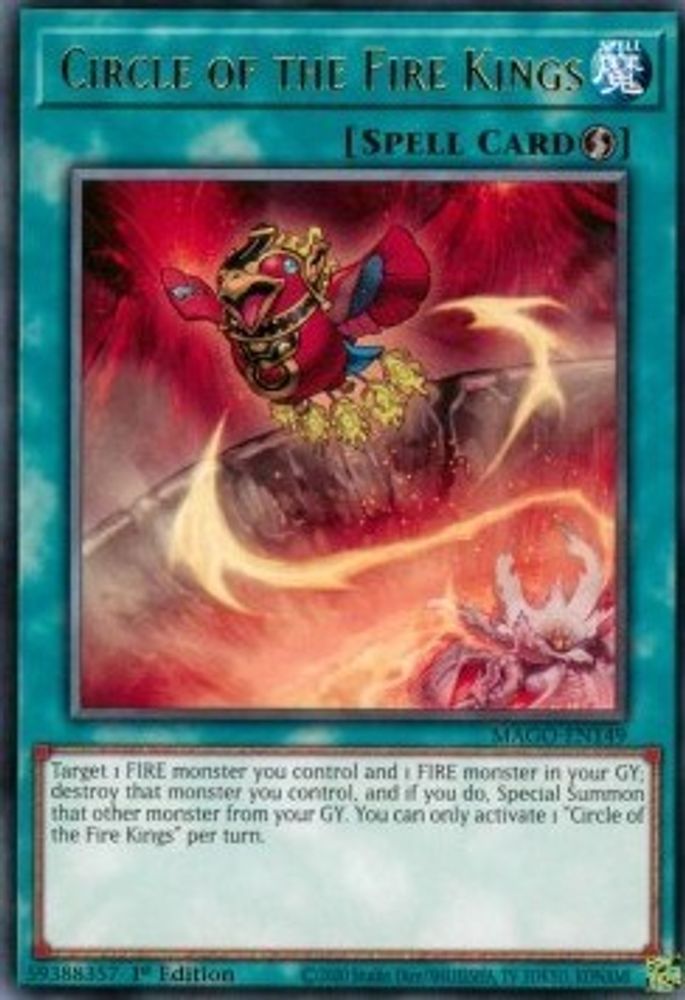 Circle of the Fire Kings (MAGO-EN149) - Rare