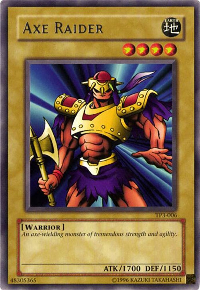Axe Raider (TP3-006) - Rare