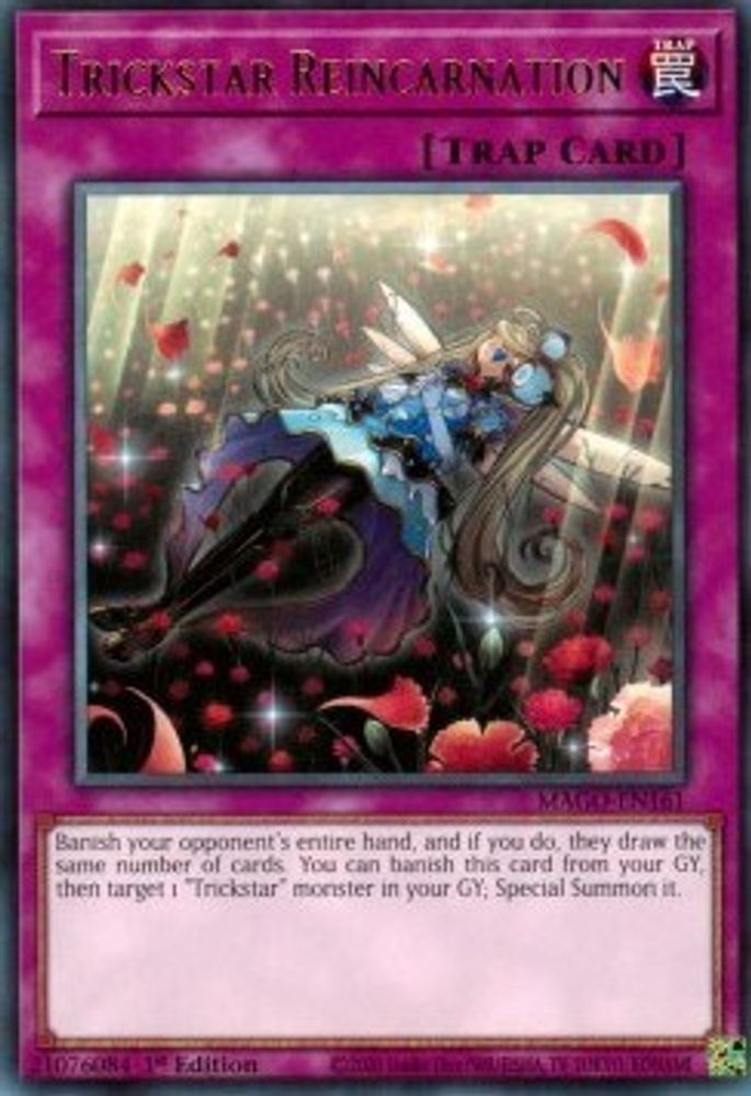 Trickstar Reincarnation (MAGO-EN161) - Rare