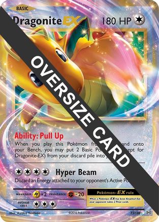 Dragonite EX - 72/108/108  - Holofoil - Promo