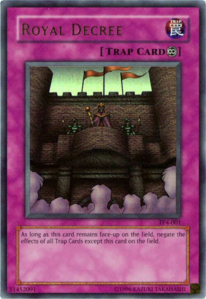 Royal Decree (TP4-001) - Ultra Rare