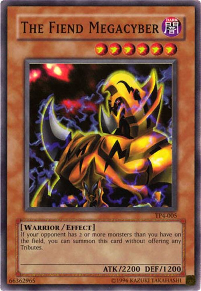 The Fiend Megacyber (TP4-005) - Super Rare