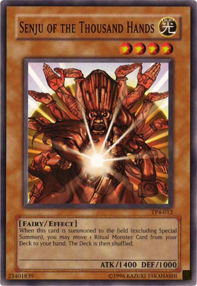 Senju of the Thousand Hands (TP4-012) - Common