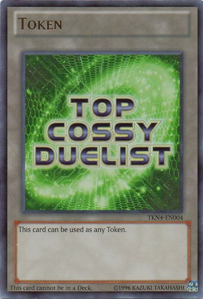 Token: Top Ranked COSSY Duelist (Green) (TKN4-EN004) - Ultra Rare