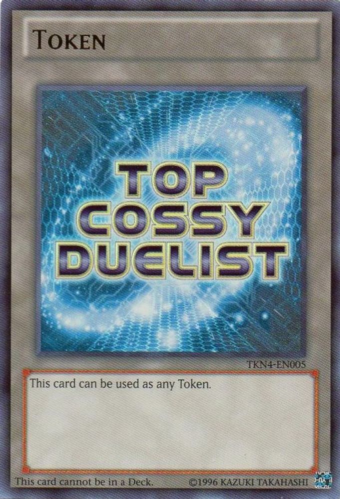 Token: Top Ranked COSSY Duelist (Blue) (TKN4-EN005) - Ultra Rare