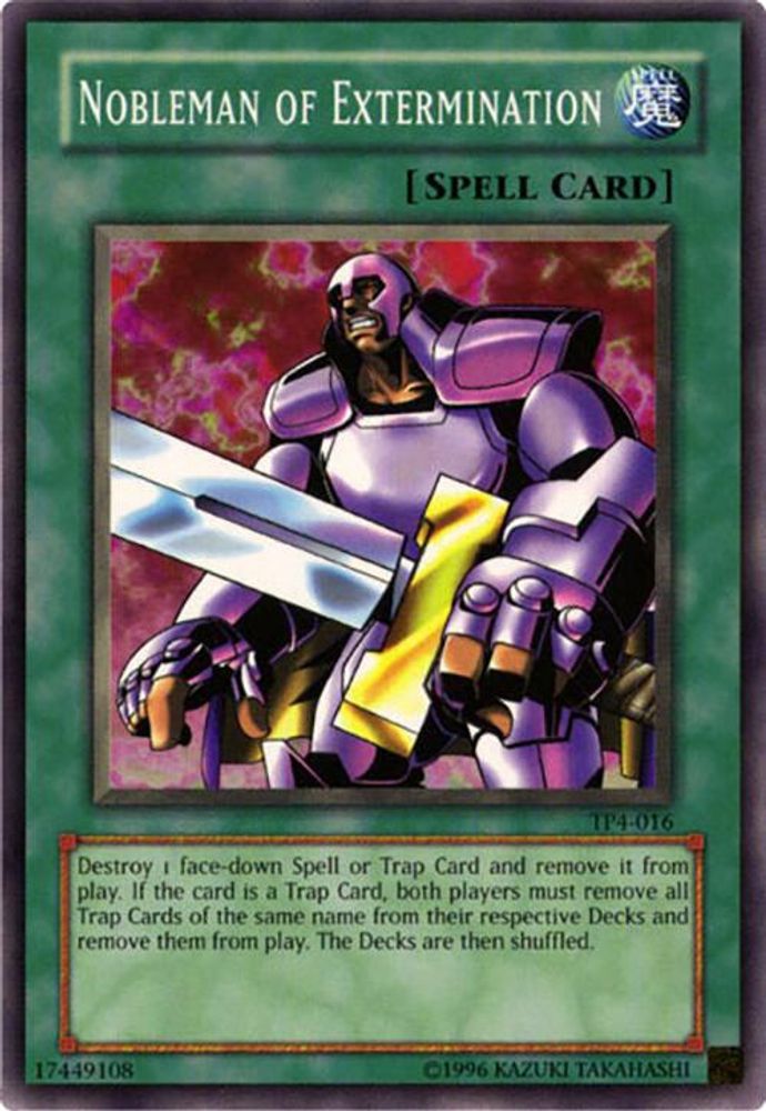 Nobleman of Extermination (TP4-016) - Common