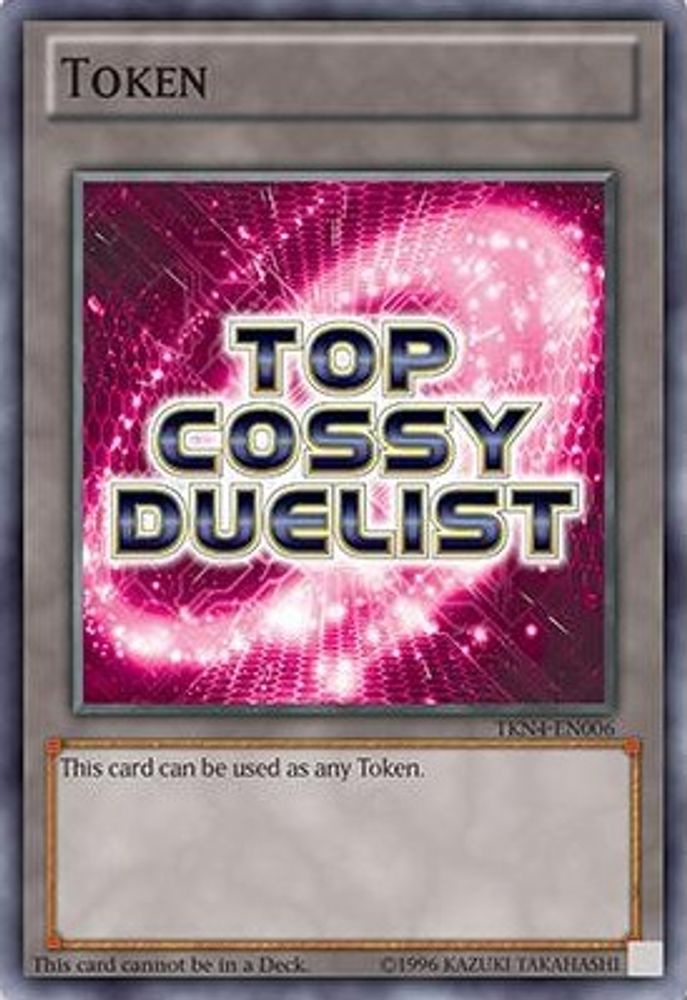 Token: Top Ranked COSSY Duelist (Red) (TKN4-EN006) - Ultra Rare