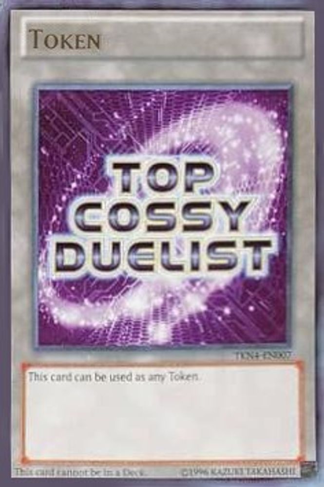Token: Top Ranked COSSY Duelist (Purple) (TKN4-EN007) - Ultra Rare