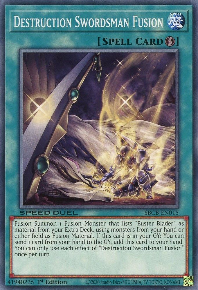 Destruction Swordsman Fusion (SBCB-EN015) - Common