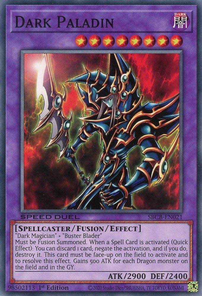 Dark Paladin (SBCB-EN021) - Common