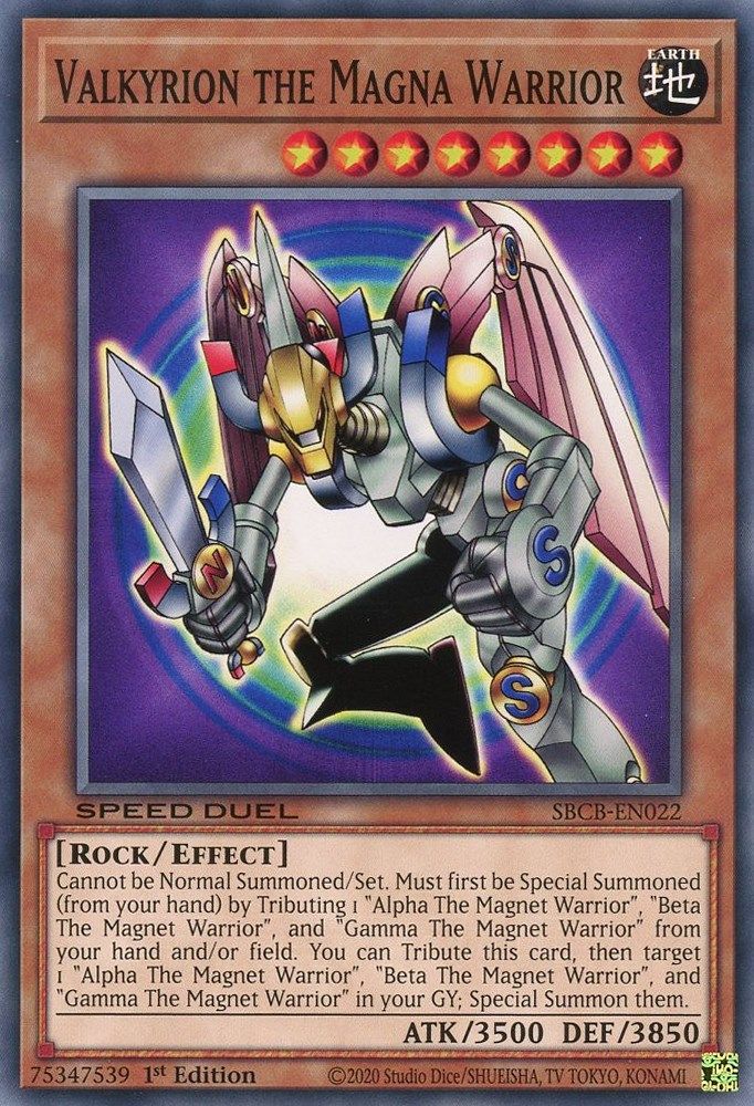 Valkyrion the Magna Warrior (SBCB-EN022) - Common