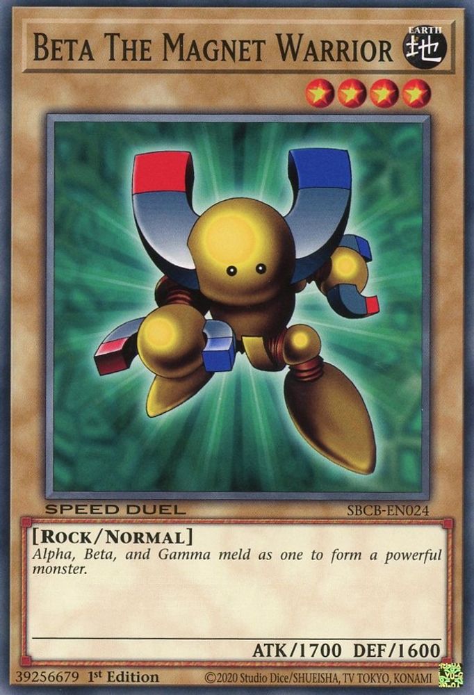 Beta The Magnet Warrior (SBCB-EN024) - Common