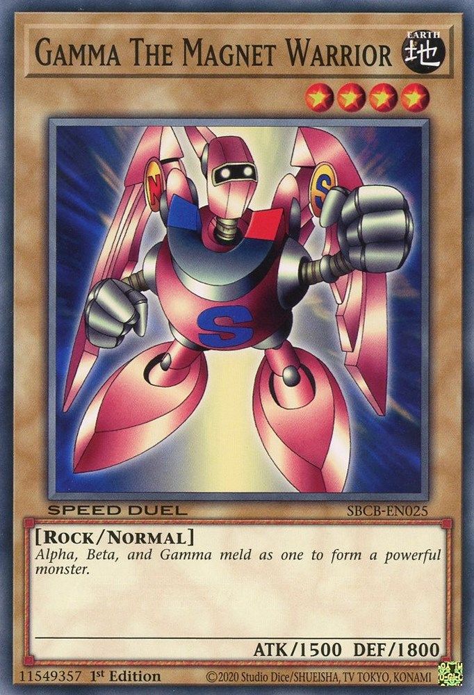 Gamma The Magnet Warrior (SBCB-EN025) - Common
