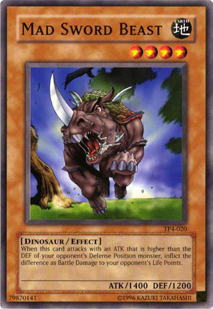 Mad Sword Beast (TP4-020) - Common