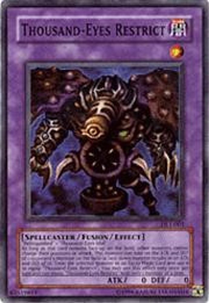 Thousand-Eyes Restrict (DL1-001) - Super Rare