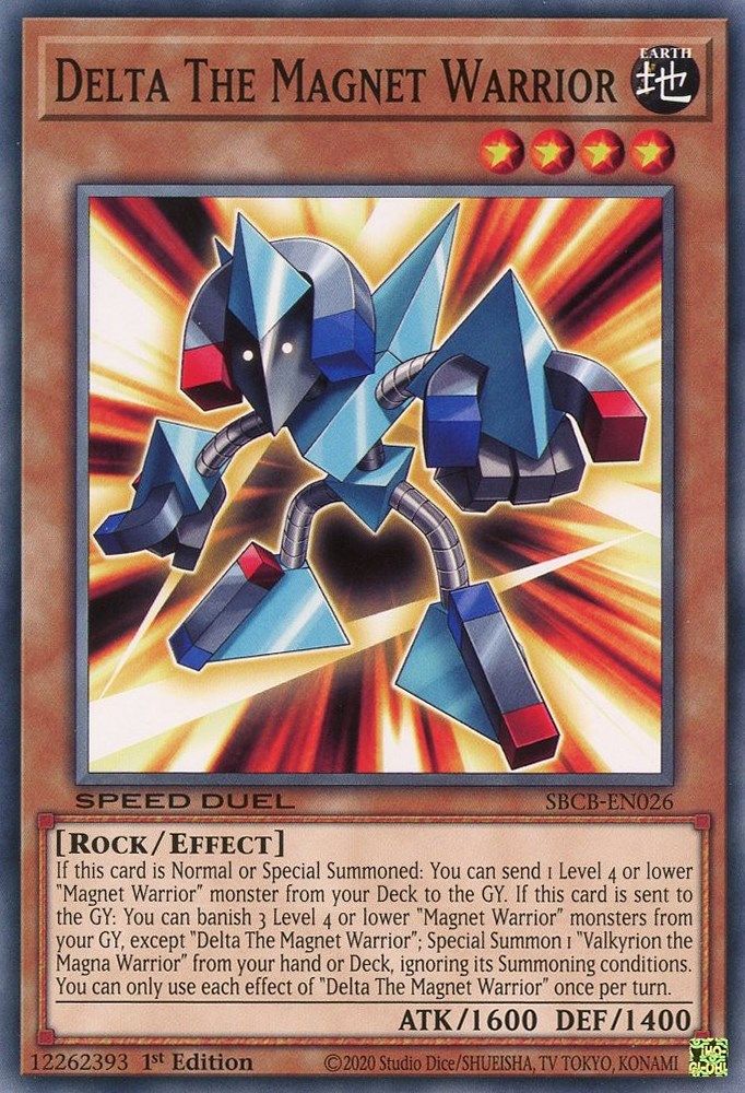 Delta The Magnet Warrior (SBCB-EN026) - Common