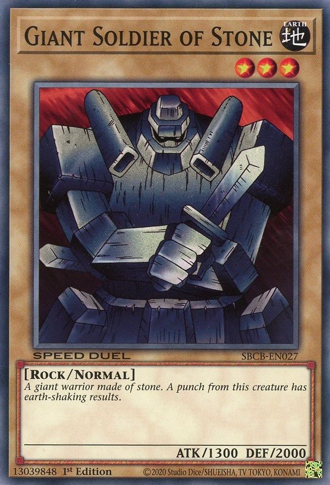 Giant Soldier of Stone (SBCB-EN027) - Common