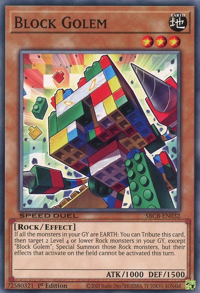 Block Golem (SBCB-EN032) - Common