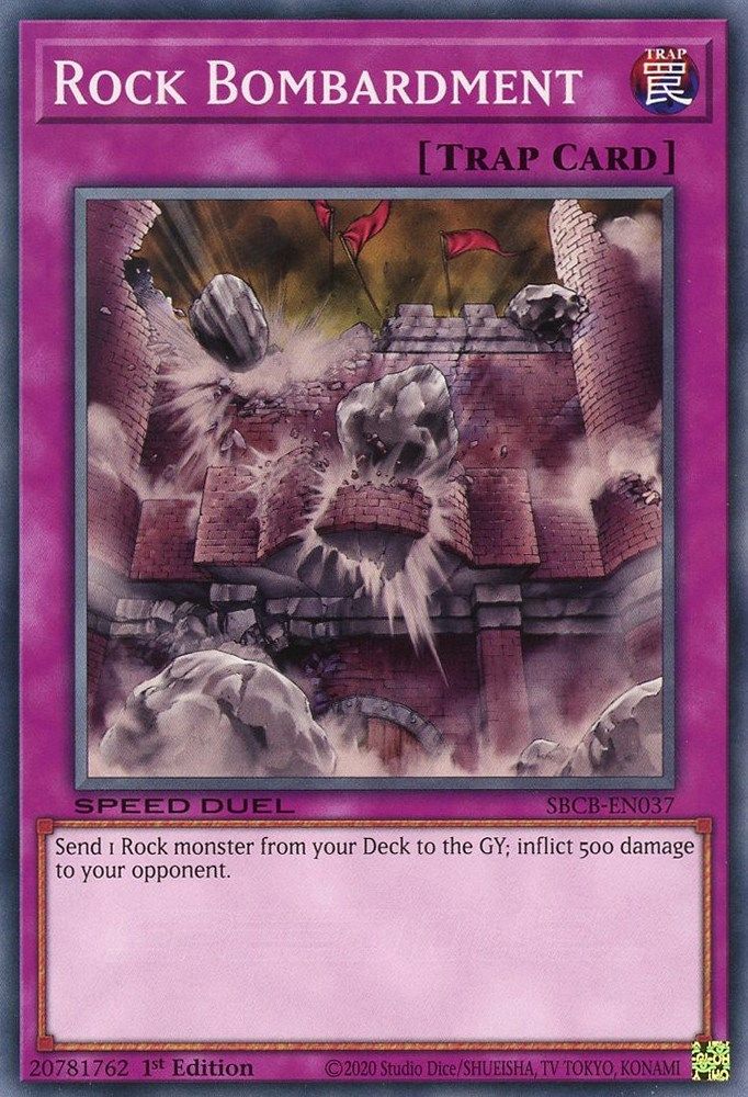 Rock Bombardment (SBCB-EN037) - Common