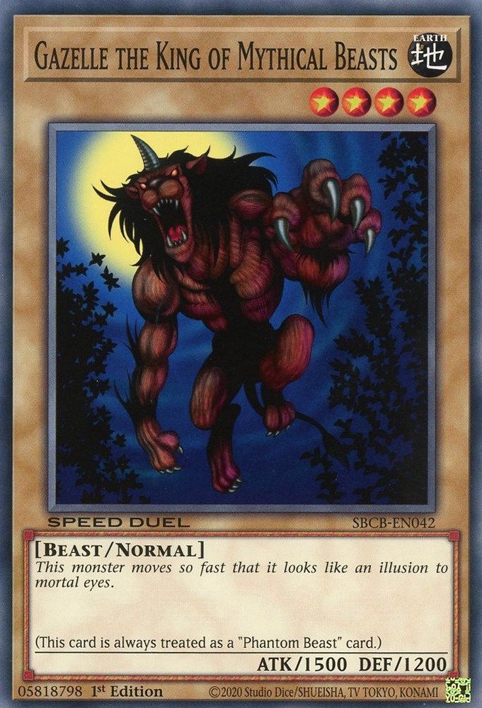 Gazelle the King of Mythical Beasts (SBCB-EN042) - Common