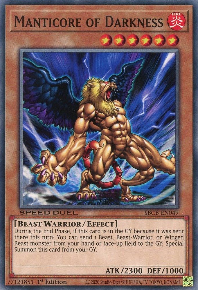 Manticore of Darkness (SBCB-EN049) - Common