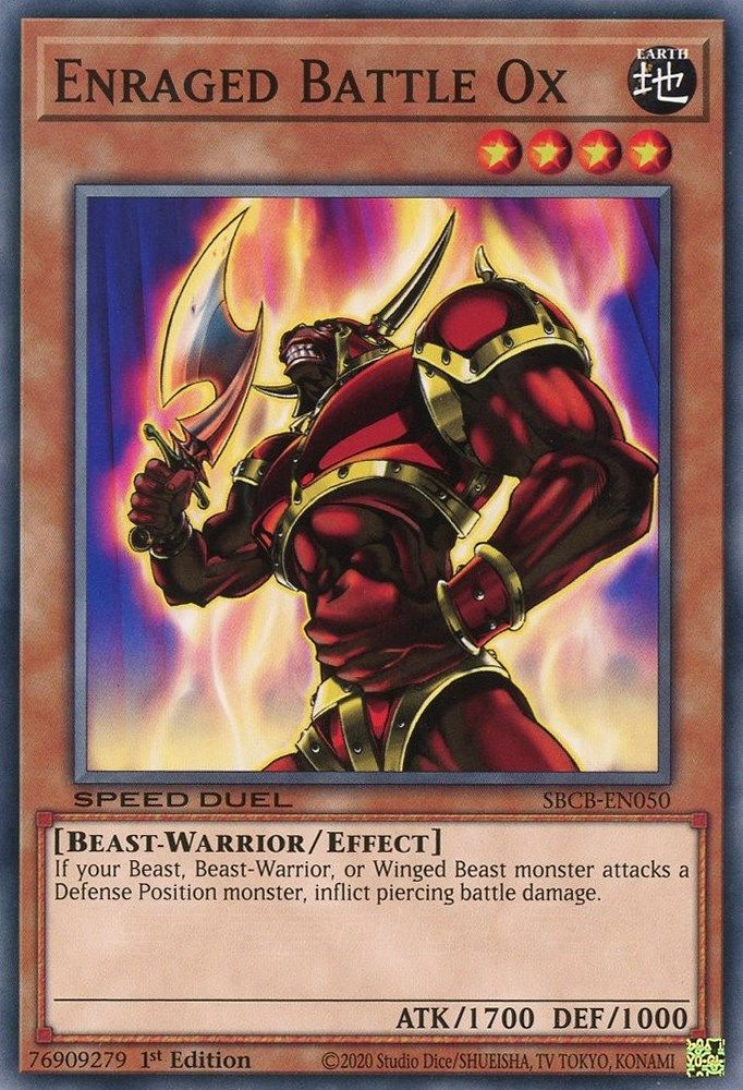 Enraged Battle Ox (SBCB-EN050) - Common