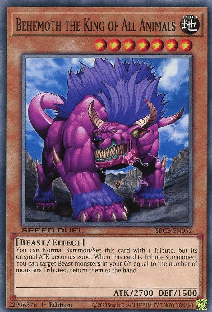 Behemoth the King of All Animals (SBCB-EN052) - Common