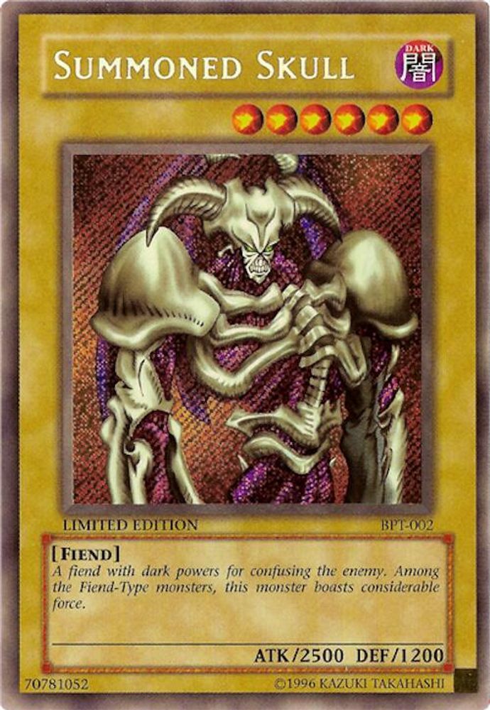 Summoned Skull (BPT-002) - Secret Rare