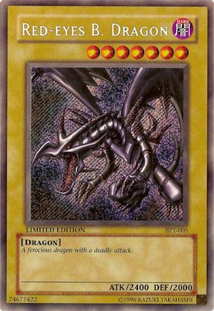 B. Dragon aux yeux rouges [BPT-005] Secret Rare 