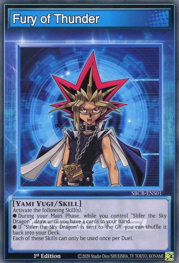 Fury of Thunder (SBCB-ENS01) - Common