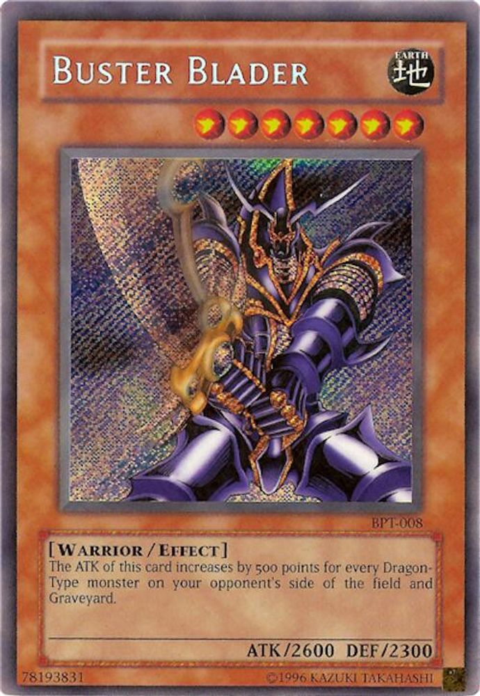 Buster Blader (BPT-008) - Secret Rare