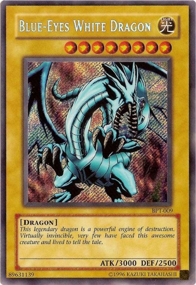 Blue-Eyes White Dragon (BPT-009) - Secret Rare